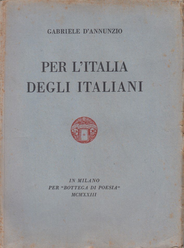 Per l'Italia degli italiani