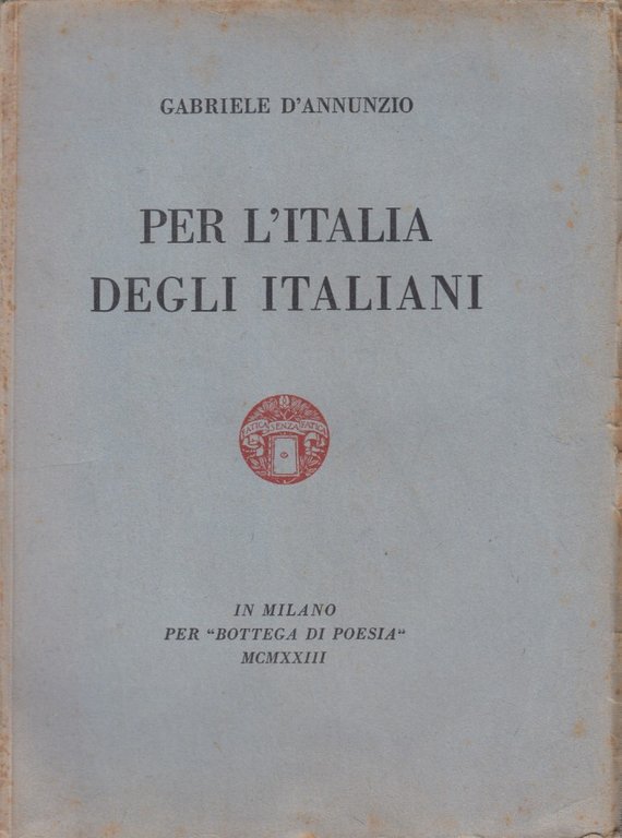 Per l'Italia degli italiani