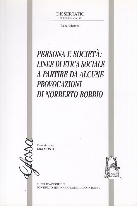 Persona e societ: linee di etica sociale a partire da …