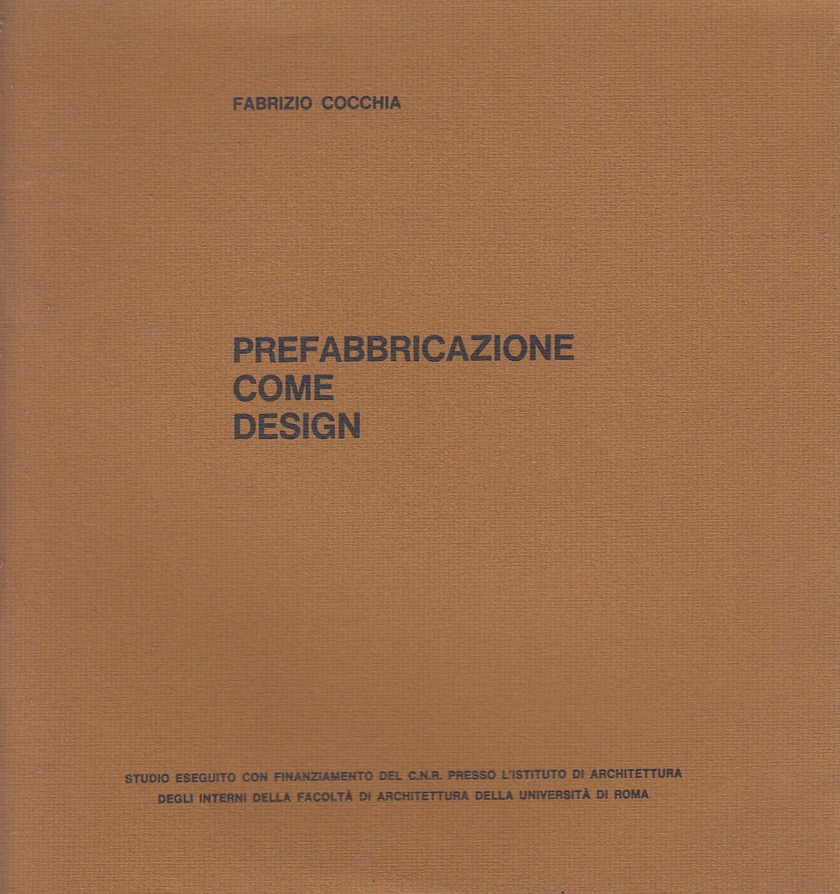 Prefabbricazione come design