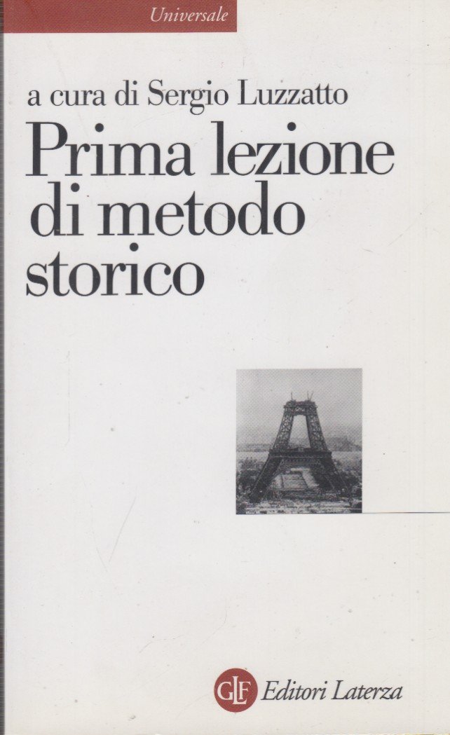 Prima lezione di metodo storico | Immagine principale