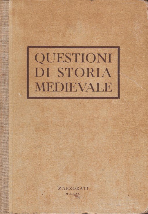 Questioni di storia medioevale