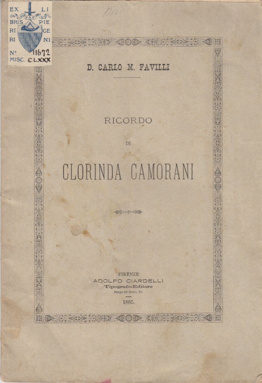 Ricordo Di Clorinda Camorani