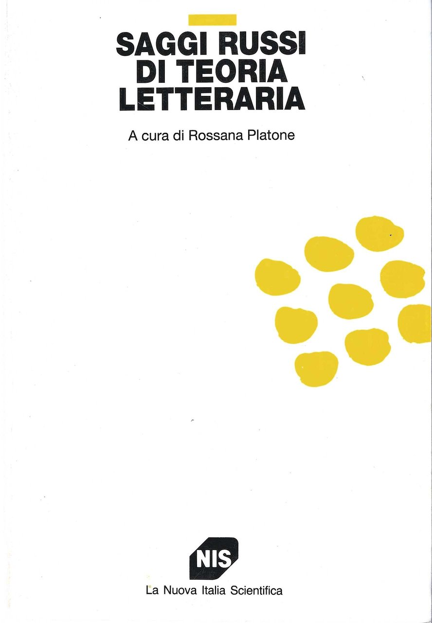 Saggi russi di teoria letteraria