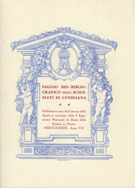 Saggio Bio-Bibliografico degli scienziati di Lunigiana