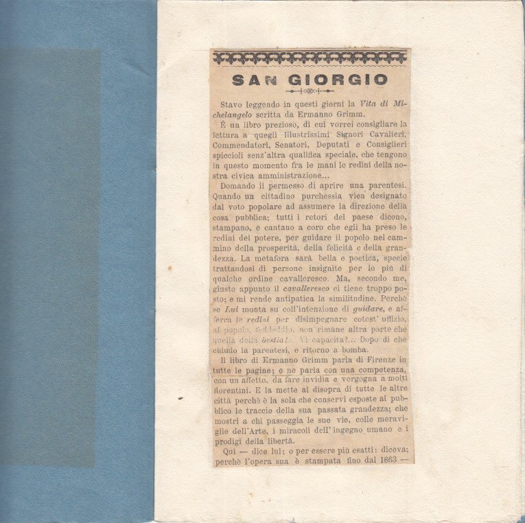 San Giorgio Articolo Sulla Questione Dello Spostamento Della Statua Di …