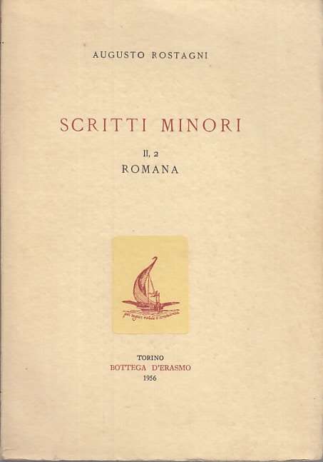 SCRITTI MINORI II, 2 ROMANA