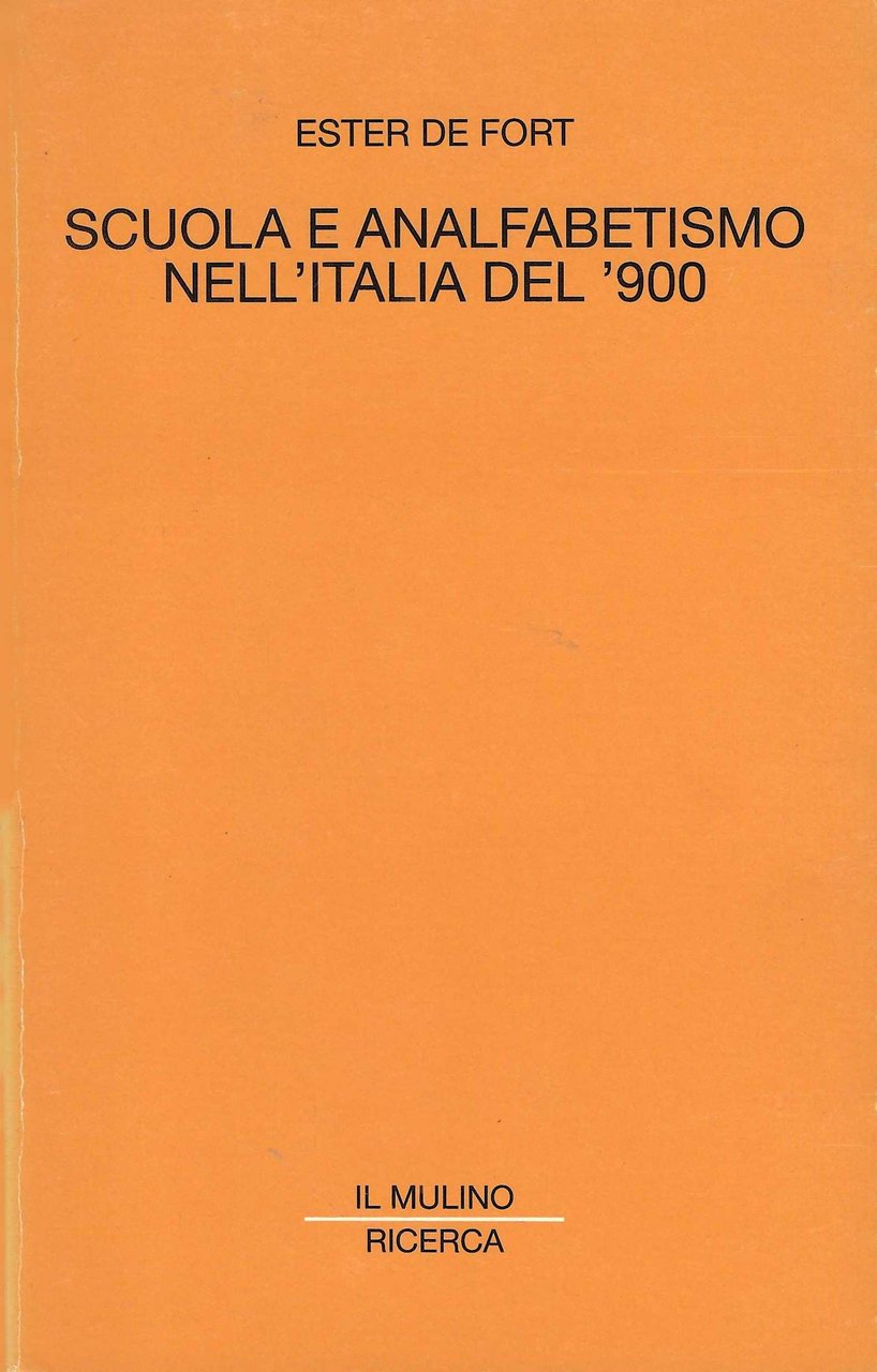 Scuola e analfabetismo nell'Italia del '900