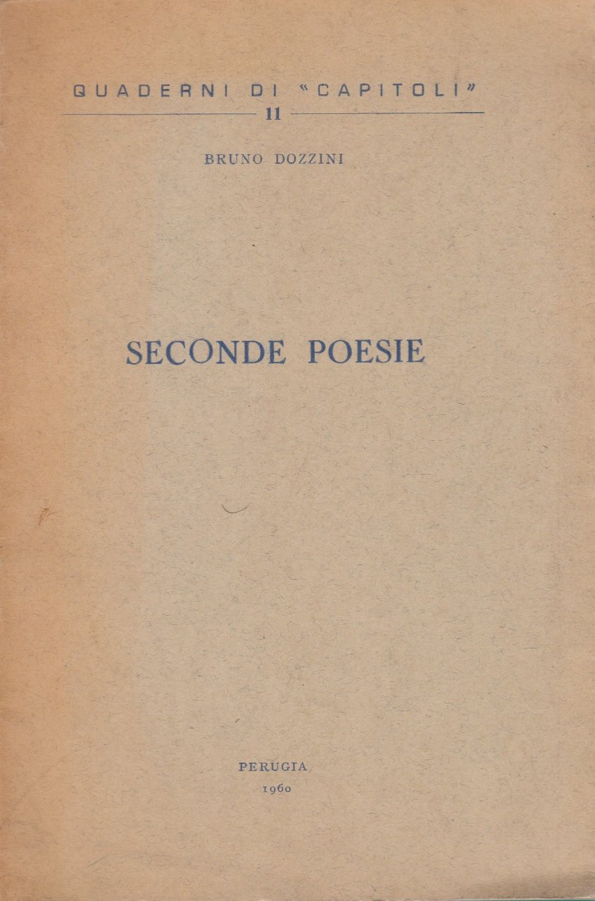 Seconde poesie