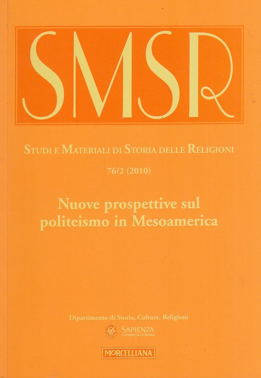 SMSR Studi e Materiali di Storia delle Religioni 76/2 (2010) …