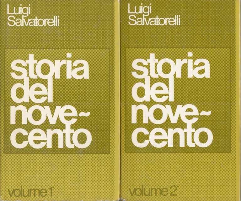 STORIA DEL NOVECENTO