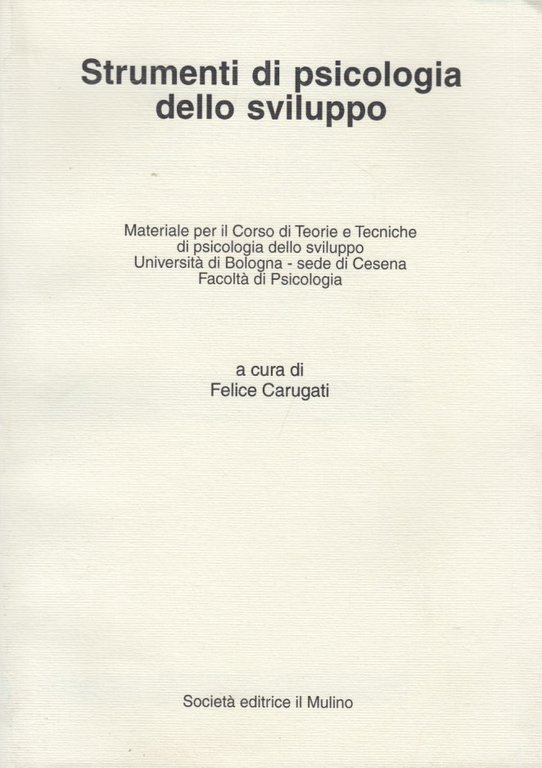 Strumenti di psicologia dello sviluppo