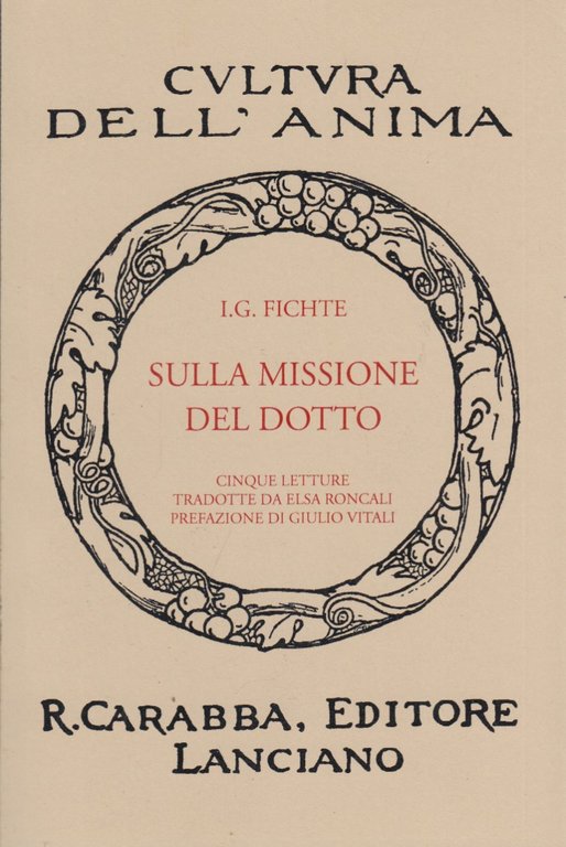 Sulla missione del dotto