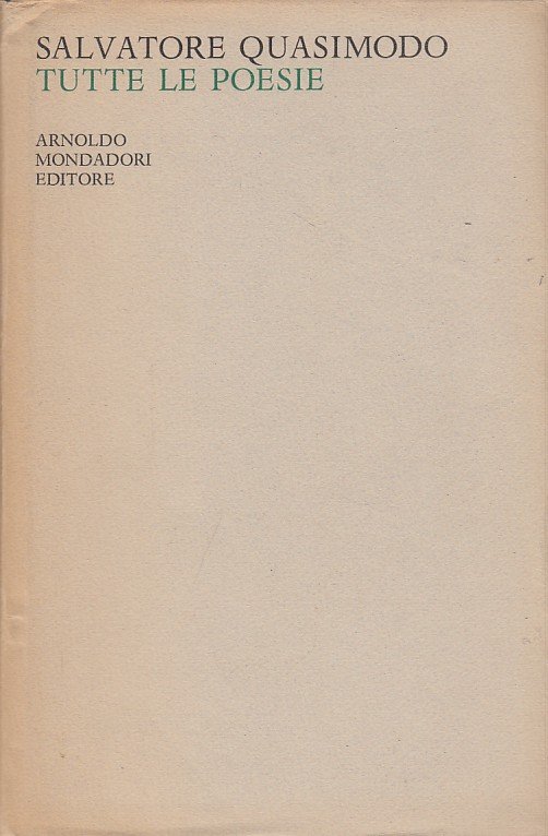 Tutte le poesie