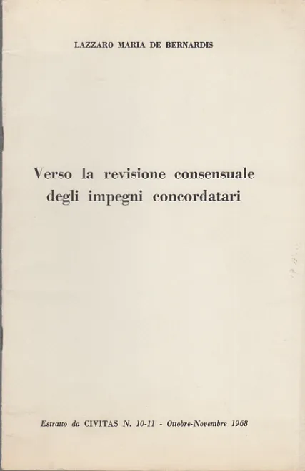 Verso La Revisione Consensuale Degli Impegni Concordatari | Immagine Gallery 2