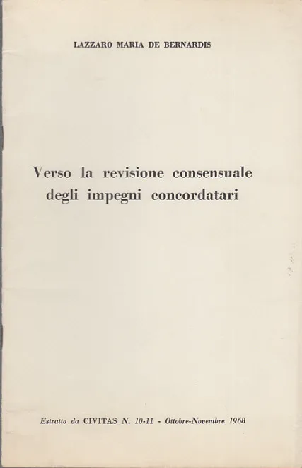 Verso La Revisione Consensuale Degli Impegni Concordatari | Immagine Gallery 3