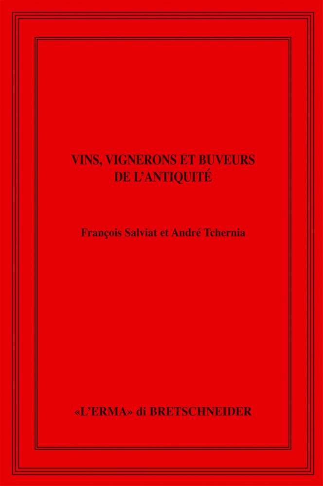 Vins vignerons et Buveurs de l'antiquit