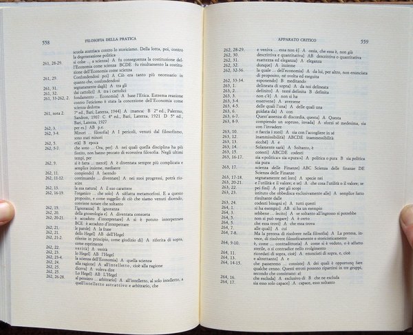 Filosofia della pratica economica ed etica. Nota al testo e …