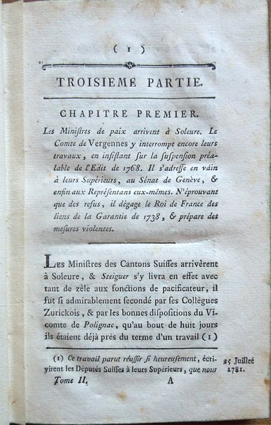 Tableau historique et politique des deux dernieres révolutions de Genève. …