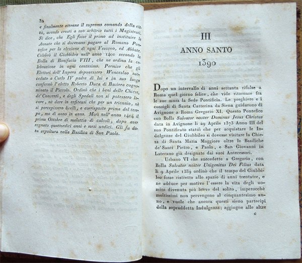 Compendio degli Anni Santi e storia del Giubbileo celebrato dal …