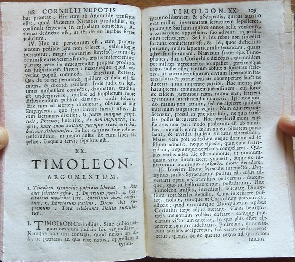 Cornelii Nepotis Excellentium Graeciae Imperatorum vitae. Accedit ob similitudinem argumenti …
