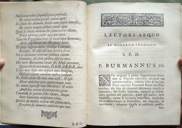 Petri Burmanni Poëmatum libri quatuor. Nunc primum in lucem editi. …