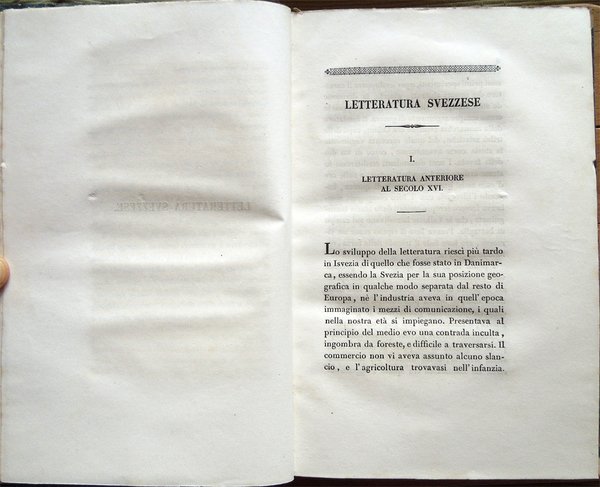 Storia della letteratura in Danimarca e in Svezia, di S. …