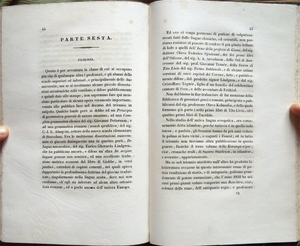 Storia della letteratura in Danimarca e in Svezia, di S. …
