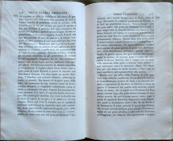 Storia della guerra della independenza degli Stati Uniti di America …