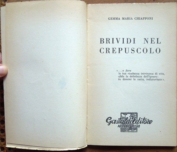 Brividi nel crepuscolo