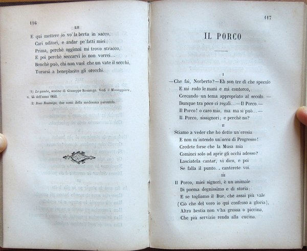 Prima raccolta di poesie e prose edite ed inedite