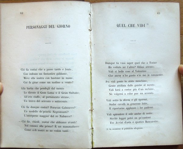 Prima raccolta di poesie e prose edite ed inedite