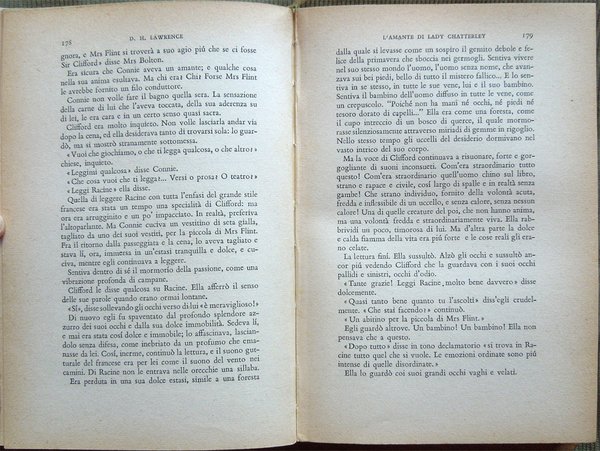 L'amante di Lady Chatterley. Con otto illustrazioni di Luigi Broggini