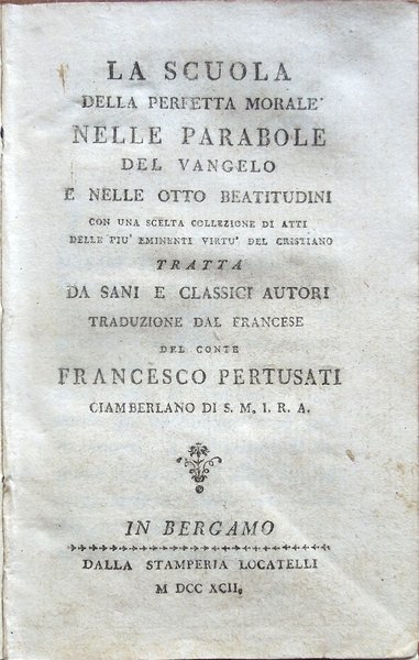 La scuola della perfetta morale nelle parabole del Vangelo e …