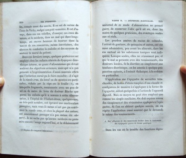 Des dyspepsies par le Professeur Chomel, Officier de la Légion …