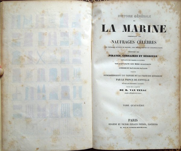 Histoire générale de la marine comprenant les naufrages célèbres, les …