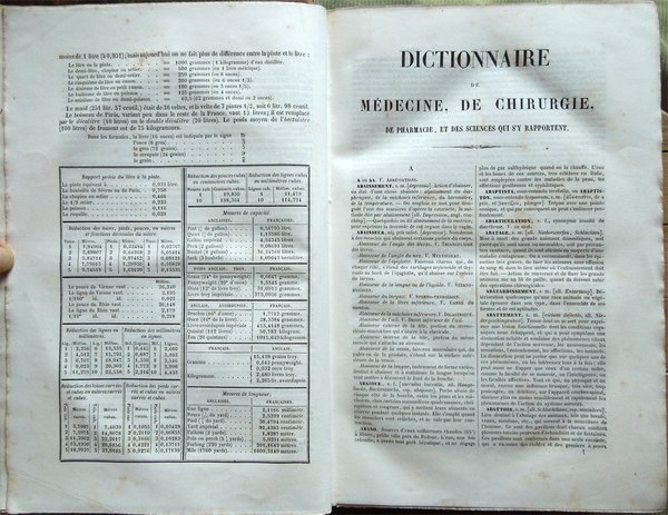 Dictionnaire de médecine, de chirurgie, de pharmacie, des sciences accessoires …