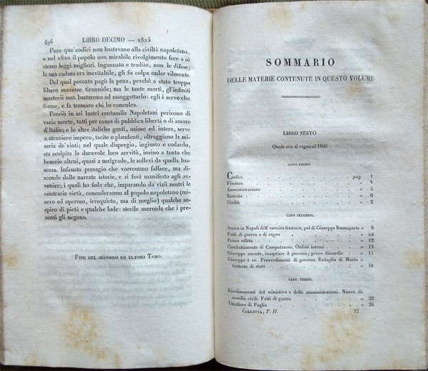 Storia del Reame di Napoli dal 1734 sino al 1825 …