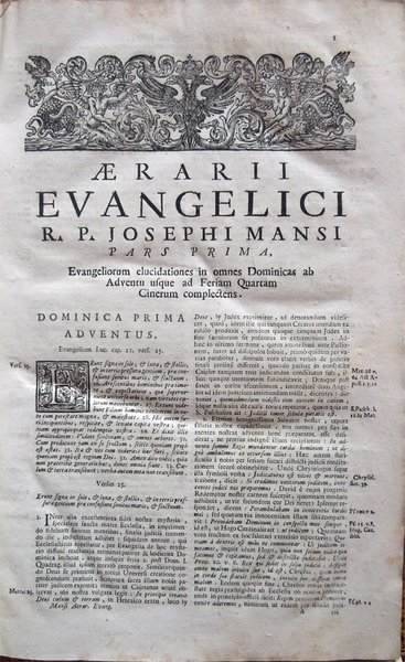 Aerarium evangelicum, hoc est Evangeliorum totius anni, in omnes dominicas, …