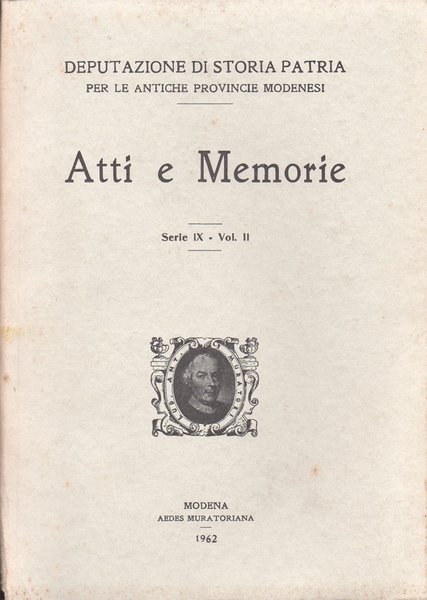 Atti e Memorie. Serie IX - Vol. II