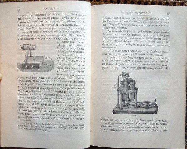 Le macchine magnetoelettriche e dinamoelettriche. Manuale teorico-pratico del dott. Annibale …