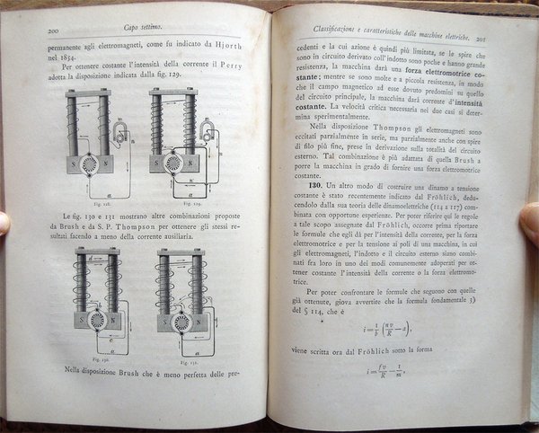 Le macchine magnetoelettriche e dinamoelettriche. Manuale teorico-pratico del dott. Annibale …