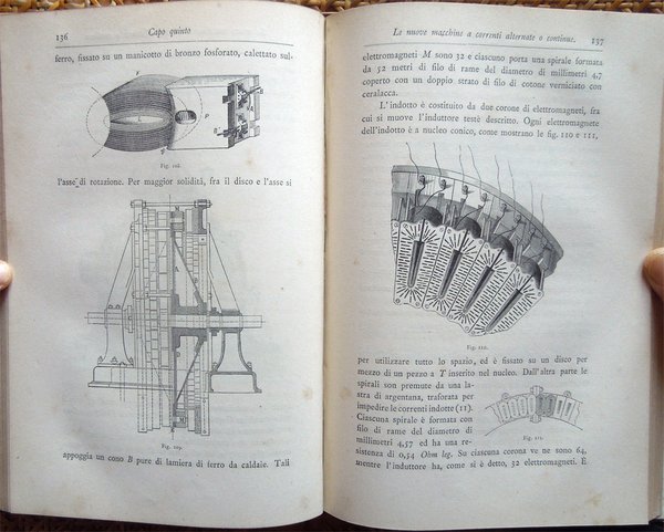 Le macchine magnetoelettriche e dinamoelettriche. Manuale teorico-pratico del dott. Annibale …