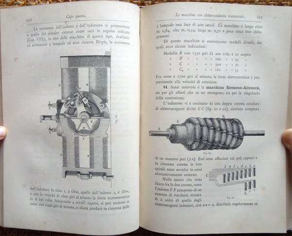 Le macchine magnetoelettriche e dinamoelettriche. Manuale teorico-pratico del dott. Annibale …