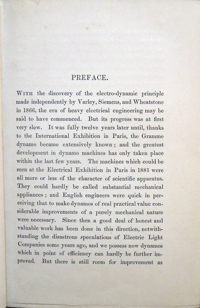 Electric Transmission of Energy, and its Transformation, Subdivision and Distribution. …