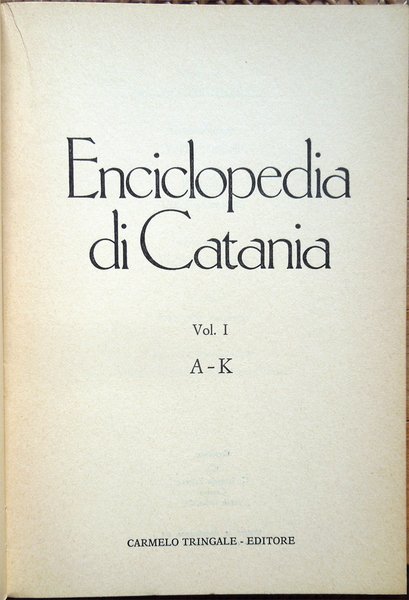 Enciclopedia di Catania