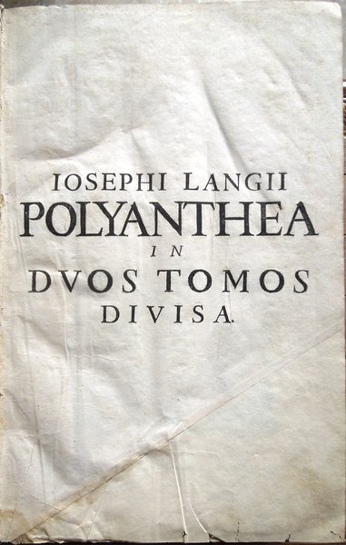 Florilegii magni, seu Polyantheae floribus novissimis sparsae, Libri XXIII. Opus …