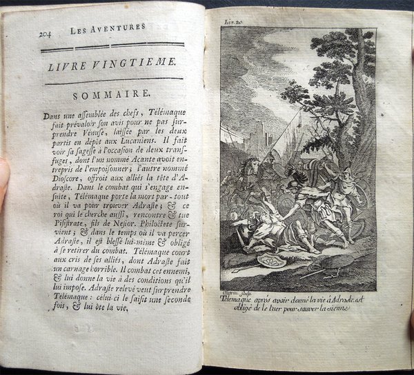 Les aventures de Télémaque, fils d'Ulysse, par feu Messire François …