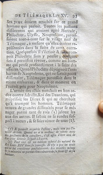 Les aventures de Télémaque, fils d'Ulysse, par feu Messire François …