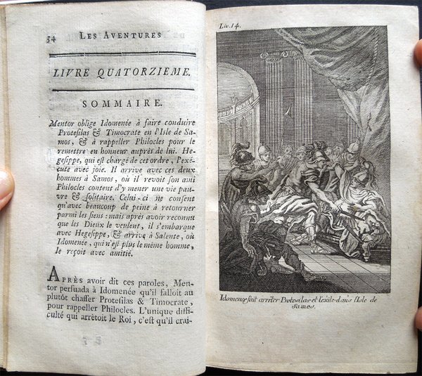 Les aventures de Télémaque, fils d'Ulysse, par feu Messire François …